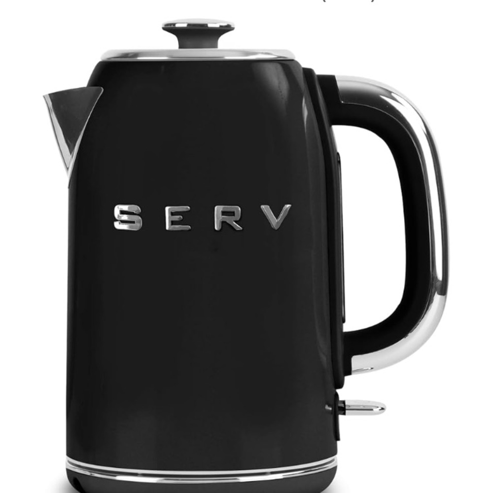 Black Electric Kettle by SERV